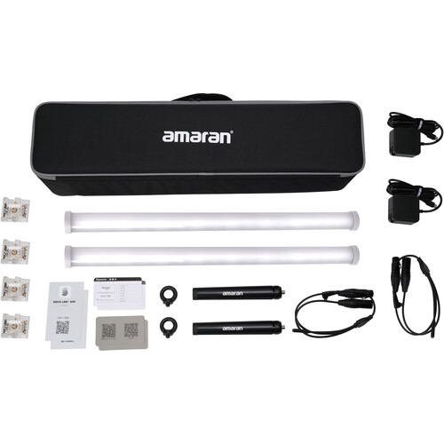 Amaran PT2c RGB LED Pixel Tube Light (2-Light Production Kit) - 1